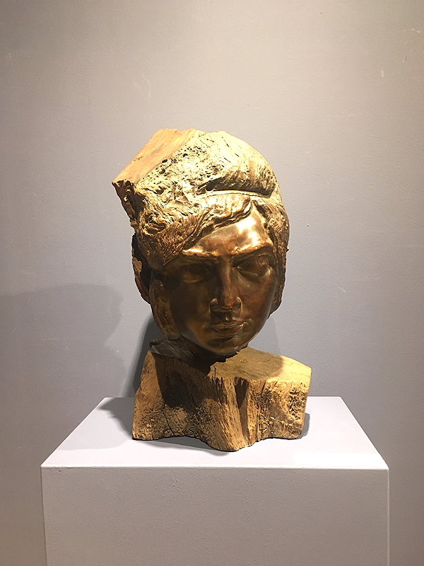 11-Эрьзя С.Д. Женский портрет, 1937 Кебрачо Мордовский музей .JPG